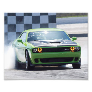 Impression Photo Hellcat de challengeur de Dodge