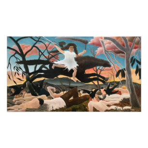 Impression Photo Henri Rousseau - La Guerre