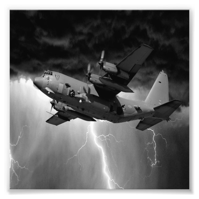 Impression Photo Hercules C-130 (Devant)