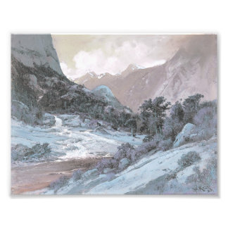 Impression Photo Hetch_Hetchy_Side_Canyon, par William_Keith (mod)