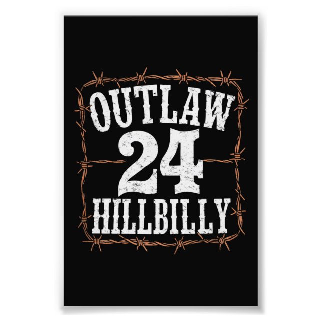 Impression Photo Hillbilly 2024 Western Trump Vance 2024 (Devant)