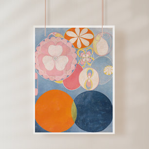 Impression Photo Hilma Af Klint, La Dix Plus Grande No2, Art Abstra