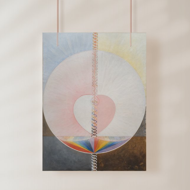Impression Photo Hilma Af Klint, La Dove No.25, Art Abstrait (Créateur téléchargé)