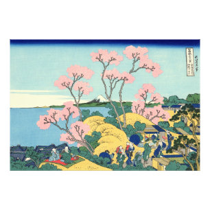 Impression Photo Hokusai Fuji de Gotenyama sur le Tōkaidō à Shin
