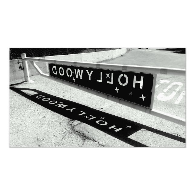 Impression Photo Hollywood (Devant)