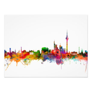 Impression Photo Horizon de Berlin Allemagne