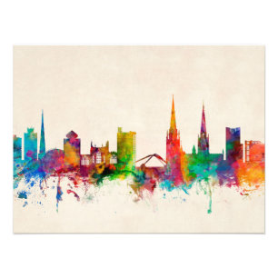Impression Photo Horizon de Coventry Angleterre