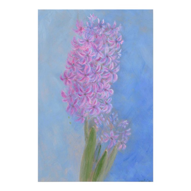 Impression Photo Hyacinth bleu Lilac (Devant)