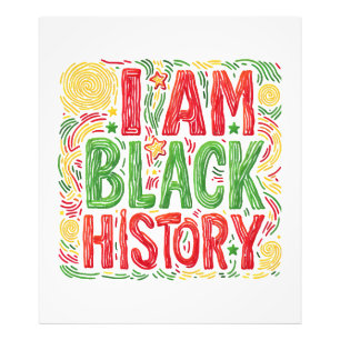 Impression Photo I Am Black History - Black Activisme