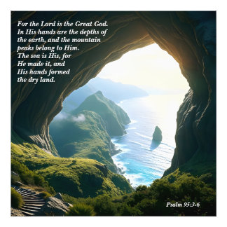 Impression Photo Il est le Grand Dieu, Dieu & Création Verse