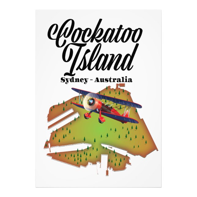 Impression Photo île de cockatoo Sydney Australie (Devant)