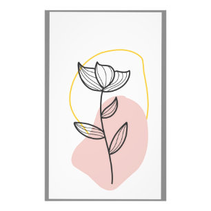 Impression Photo Illustration de la conception florale