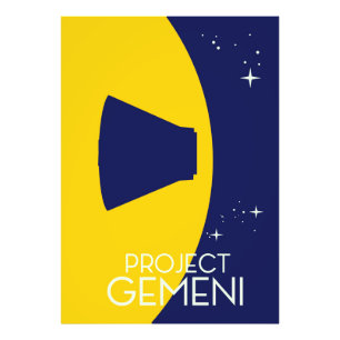 Impression Photo Illustration du projet Gemini Space Art