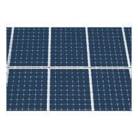 Image amusante d'un panneau solaire