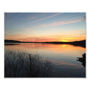 Impression Photo Image de coucher du soleil