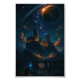Impression Photo Images de fantasy époustouflantes de châteaux magi