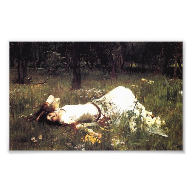 Impression Photo Imprimer Waterhouse Ophelia (Devant)