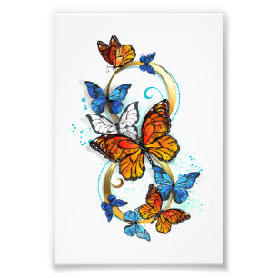 Impression Photo Infini de papillons monarques