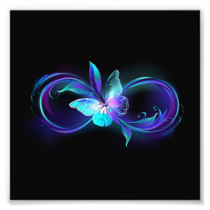 Impression Photo Infinité brillante avec papillon magique