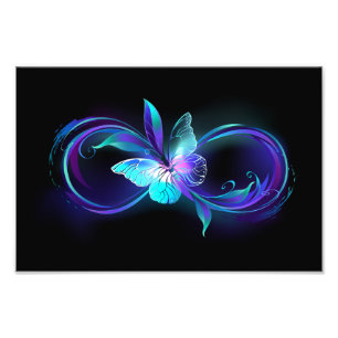 Impression Photo Infinité brillante avec papillon magique