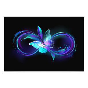 Impression Photo Infinité brillante avec papillon magique