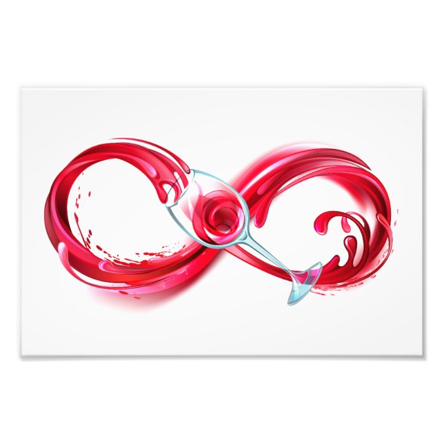 Impression Photo Infinity with Red Wine (Devant)