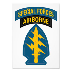 Impression Photo Insigne des forces spéciales - Onglet aéroporté
