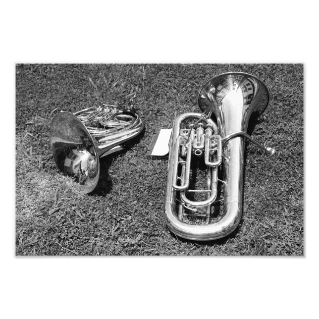 Impression Photo Instruments de musique en cuivre (Devant)