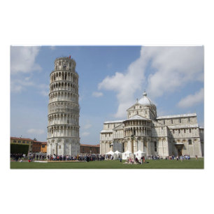 Impression Photo Italie, Pise. Tour penchée de Pise et