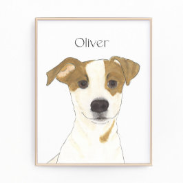 Impression Photo Jack Russell Terrier Art personnalisé