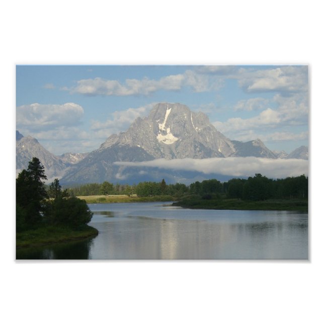 Impression Photo Jackson Hole River au parc national de Grand Teton (Devant)