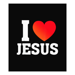 Impression Photo J'aime Jésus