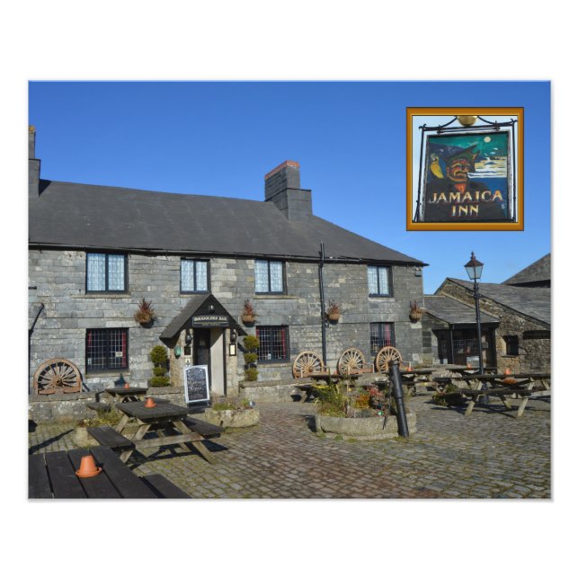 Impression Photo Jamaïque Inn Bodmin Moor Cornwall Angleterre (Devant)