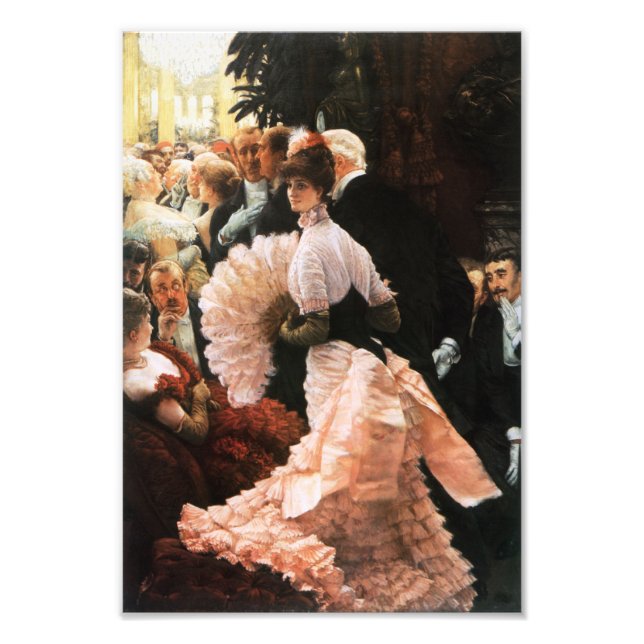 Impression Photo James Tissot La Dame Politique Imprimer (Devant)