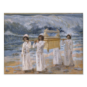 Impression Photo James Tissot - L'Arche passe le Jourdain
