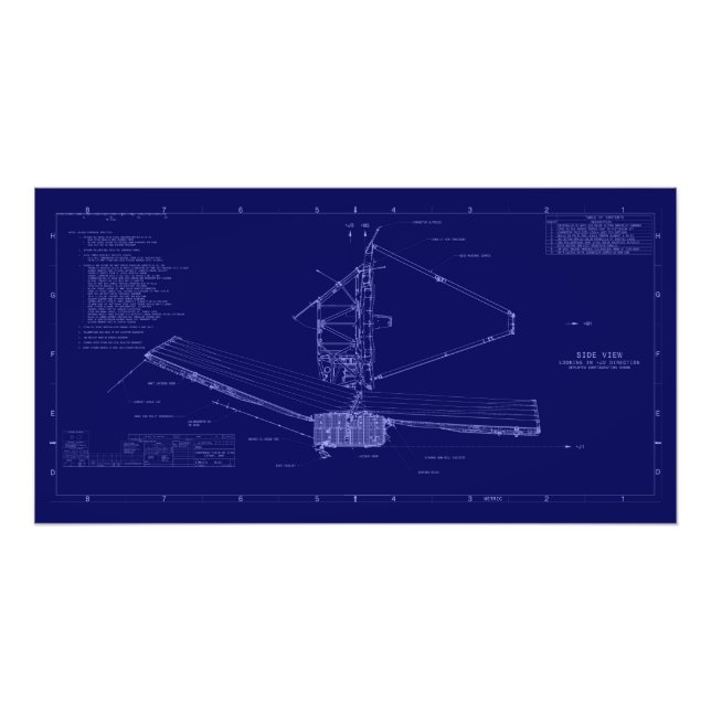 Impression Photo James Webb dévoile le plan de l'Univers (Devant)