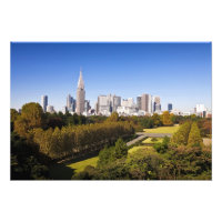 Japon. Tokyo. Skyline du quartier de Shinjuku et