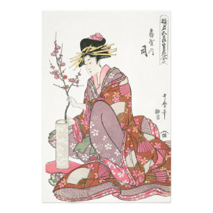 Impression Photo Japonaise vintage Peinture art bois prin