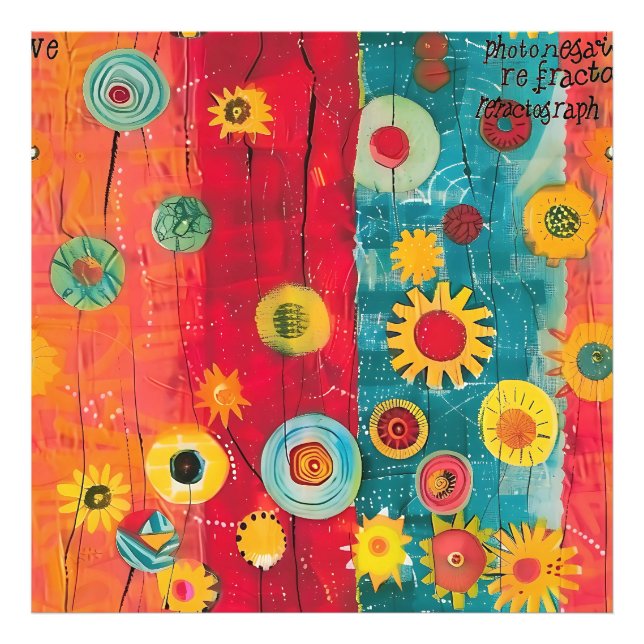 Impression Photo Jardin radieux (Devant)