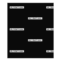 Je me fiche du message sarcastique