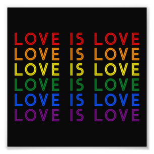 Impression Photo Je promets d'enseigner l'amour - Diversité, égalit