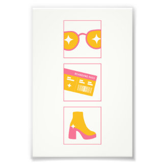 Impression Photo Je suis juste une affiche murale de fille