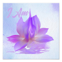 Je Suis Lotus Flamme Violette