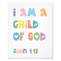 Je Suis Un Enfant De Dieu, La Bible Verse