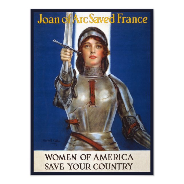 Impression Photo Jeanne d'Arc : La servante d'Orléans, héroïne du c (Devant)