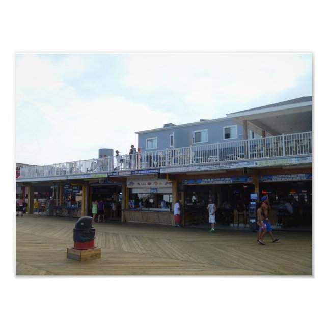 Impression Photo Jersey Shore : Beachcomber - Balnéaire New Jersey (Devant)