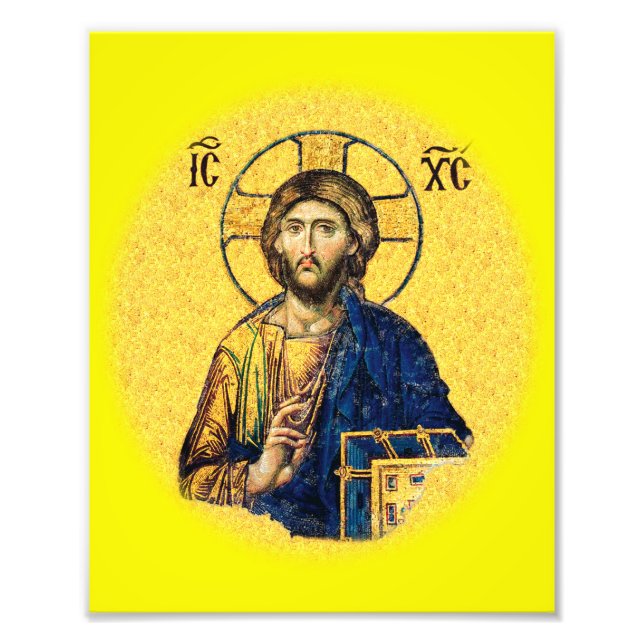 Impression Photo Jésus-Christ Pantocrator (Devant)