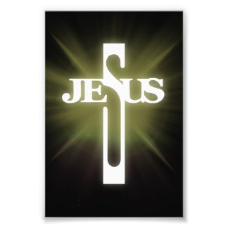 Impression Photo Jésus Cross Tex