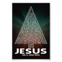 Impression Photo Jésus qui s'appelle Christ