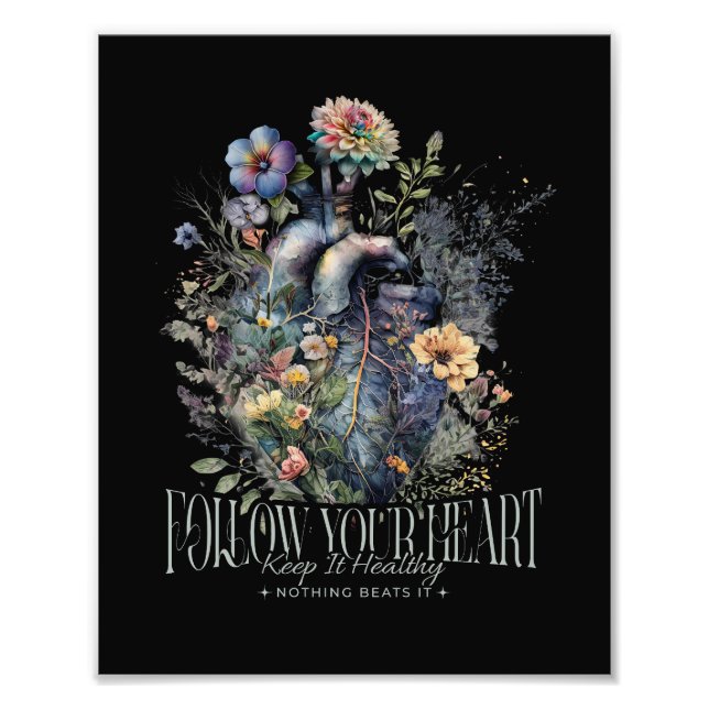 Impression Photo Jeu de santé cardiaque (Devant)